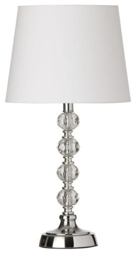 white lamp with balls
