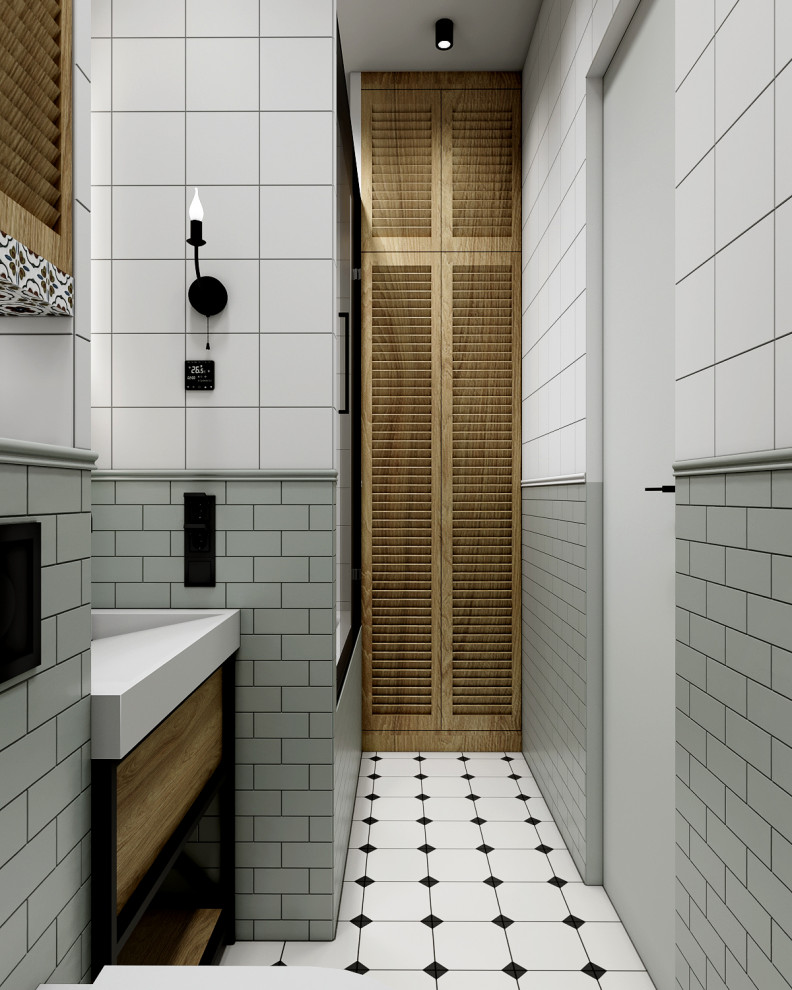 Дизайн интерьера квартиры 104 м2 в ЖК Сердце Столицы