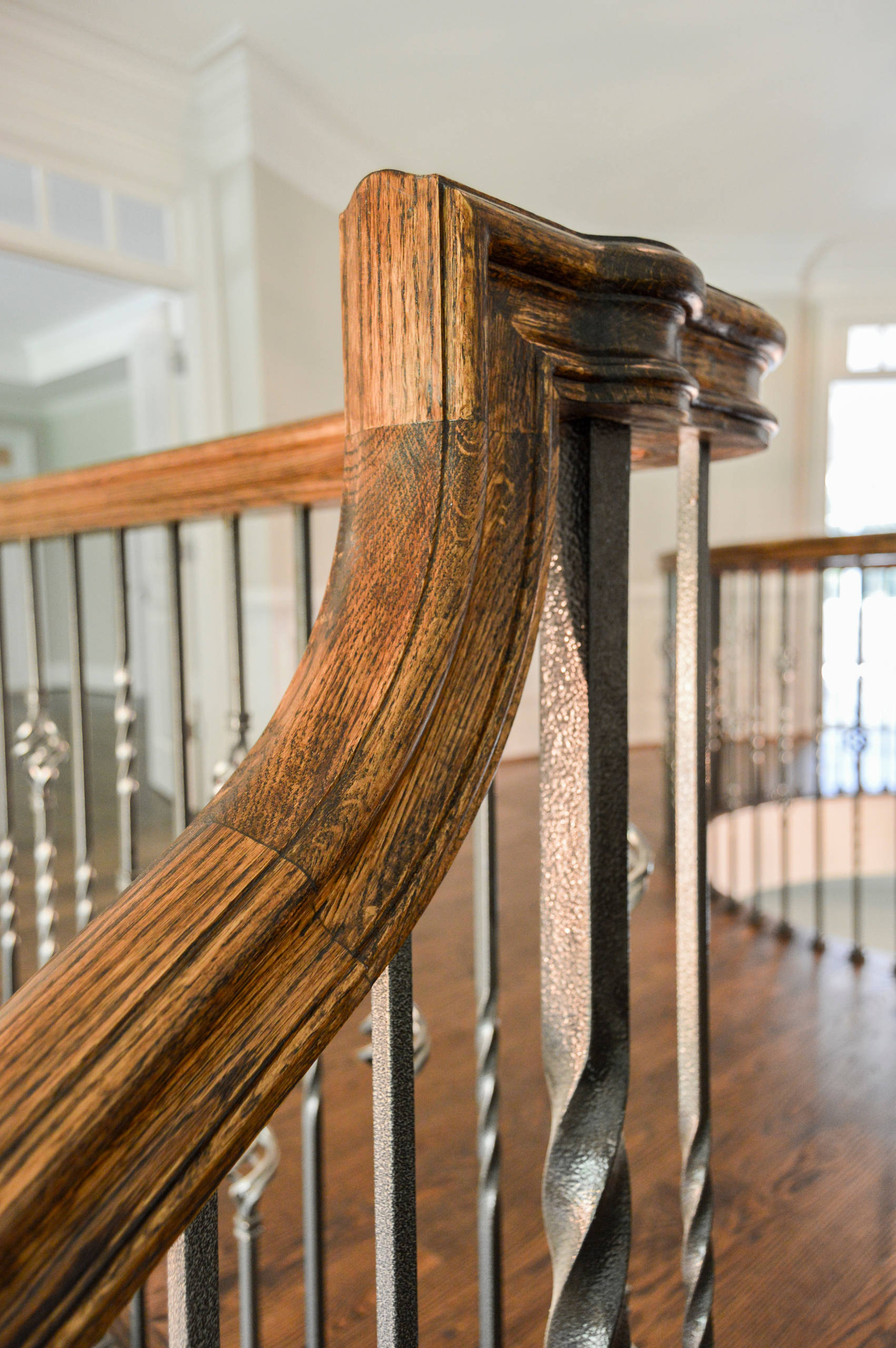 38_European Style Circular Balcony and Multi-level Staircase, Middleburg, VA 201