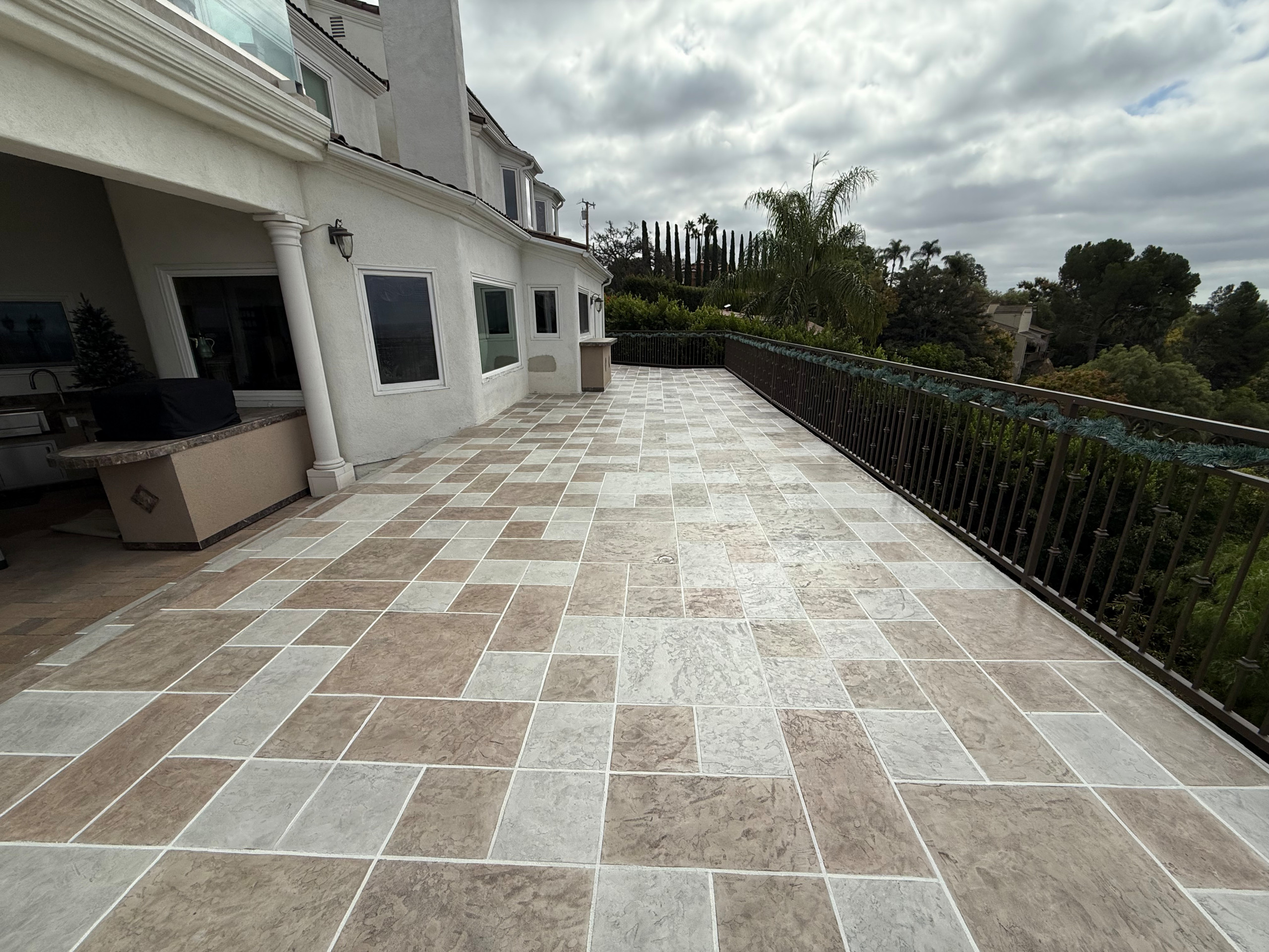 Deck Concrete Overlay