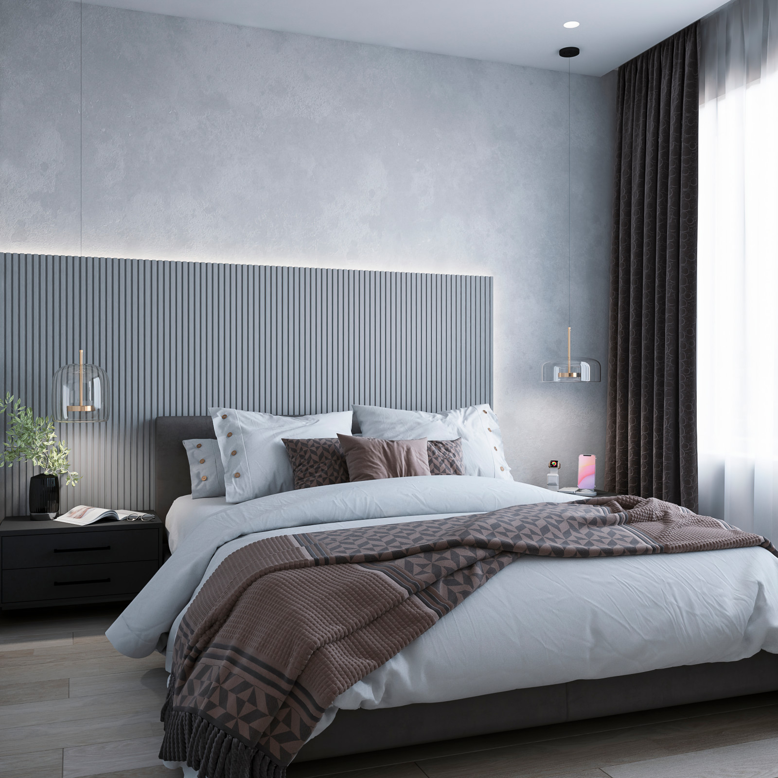 Дизайн квартиры в ЖК "Октябрьский" г.Тюмень