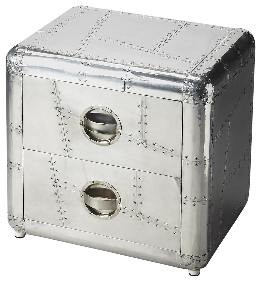 Butler Industrial Chic Midway Side Table Industrial Side Tables And