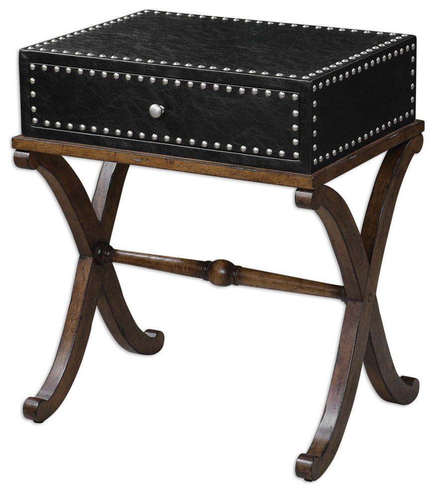 Uttermost Lok Accent Table