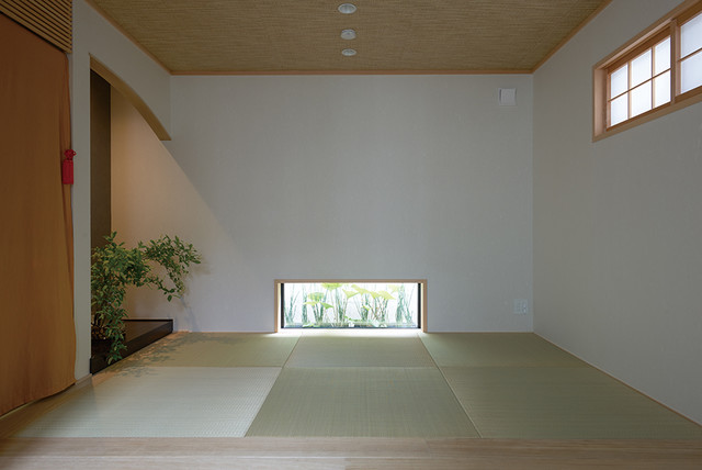 玄関脇の茶室兼和室は客間としても使用 Modern Tokyo Suburbs By High Quality Build Houzz