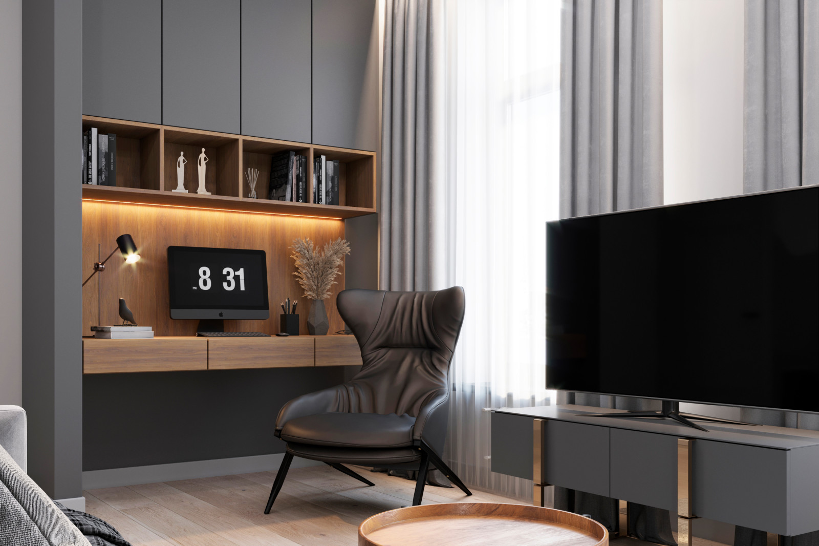 Дизайн-проект квартиры в КД «Дом Философа» 108 кв.м