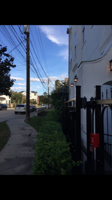 Wrought Iron Fence Renewed & Repainted.