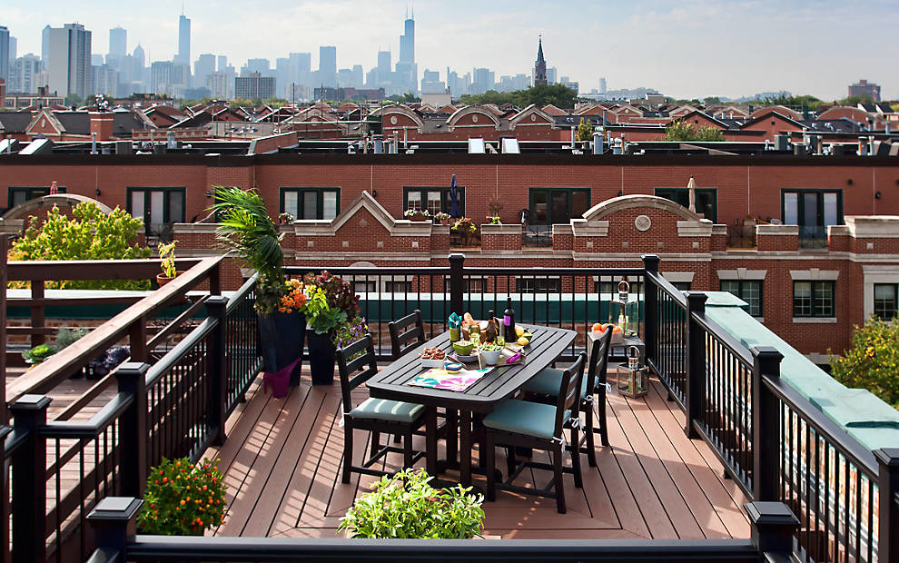 Эксплуатируемые крыши Trex