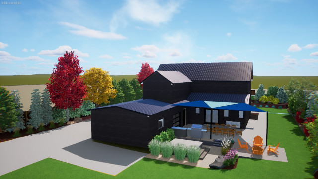 Landscape Design Samples transitional-rendering