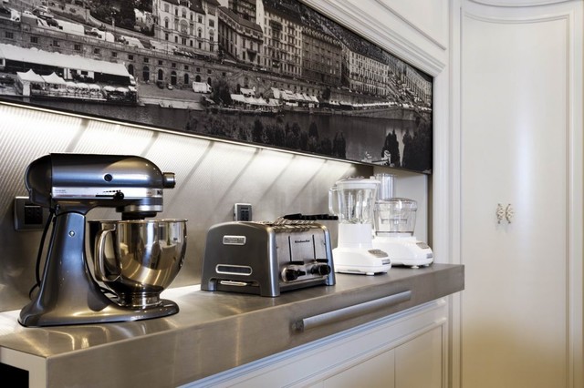 Cucina su misura in Boiserie contemporary-kitchen