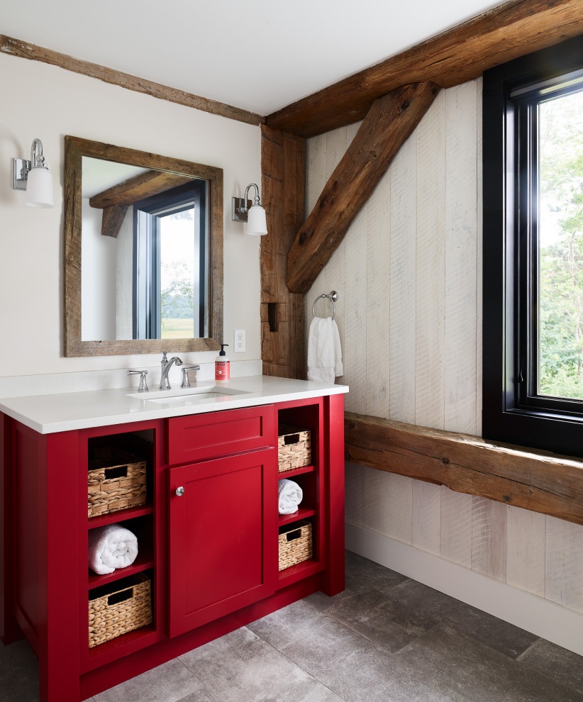 Labor Ipswich - Rustic - Bathroom - Boston - by AG&Co. Interior Design ...