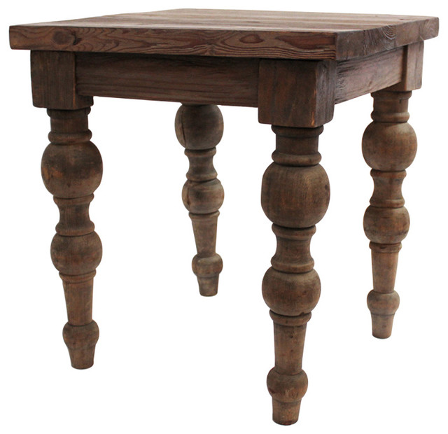 Turned Leg Side Table