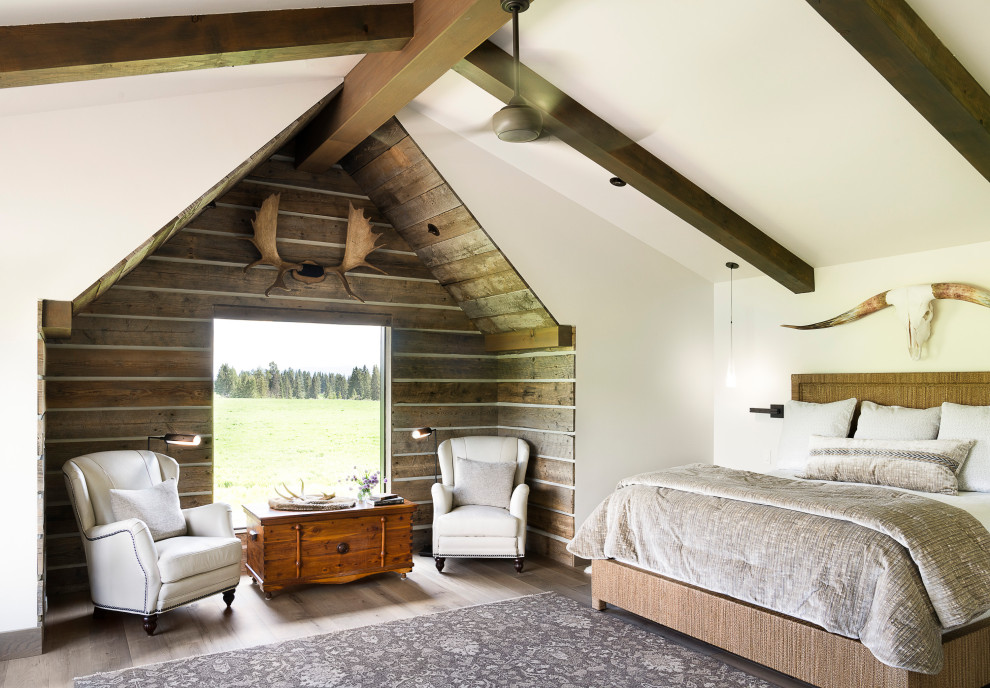 Bedroom - rustic bedroom idea