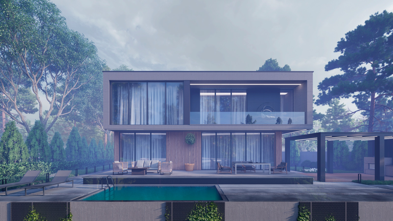 Дом на продажу в Современном стиле около 300кв.м