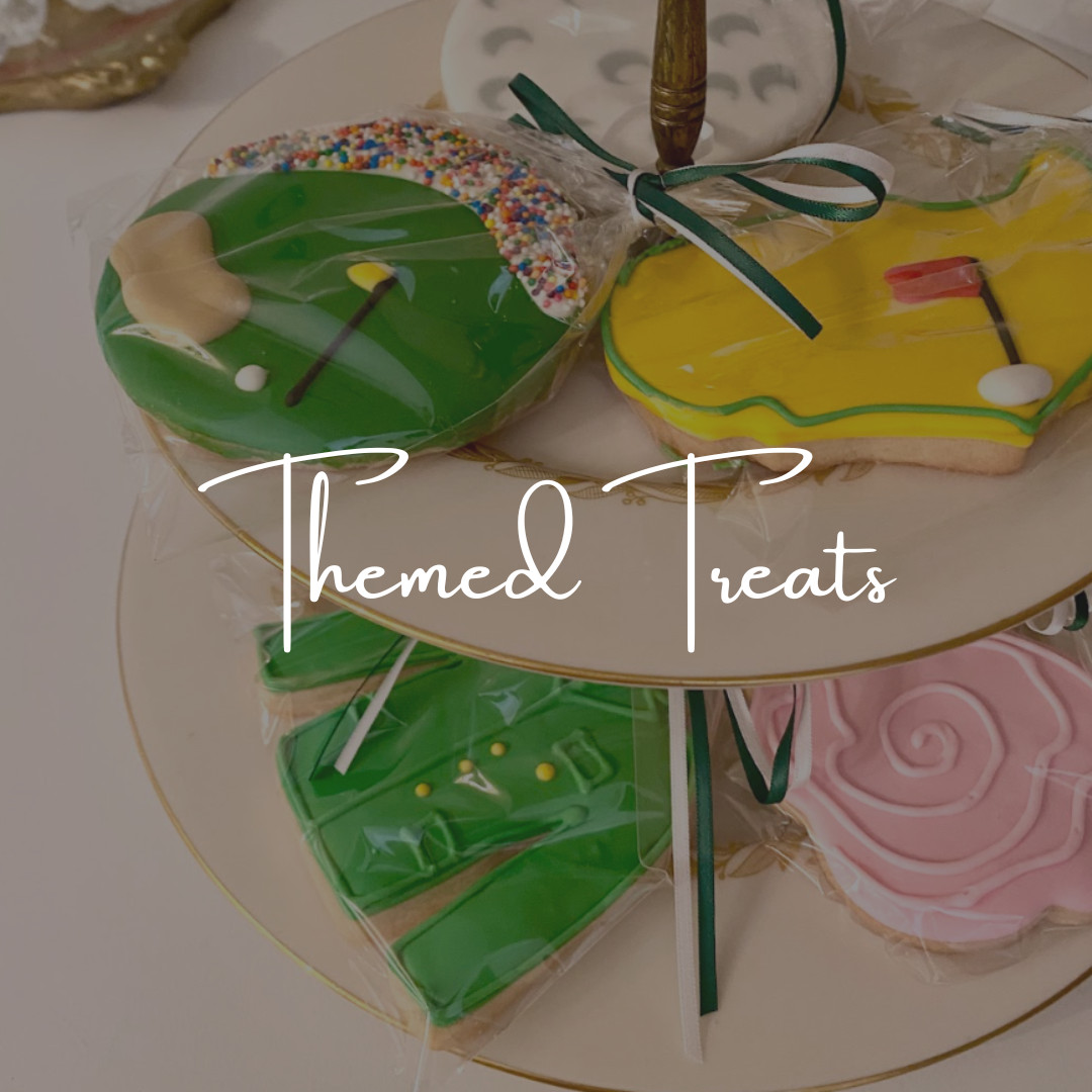 themed treats for masters rentals