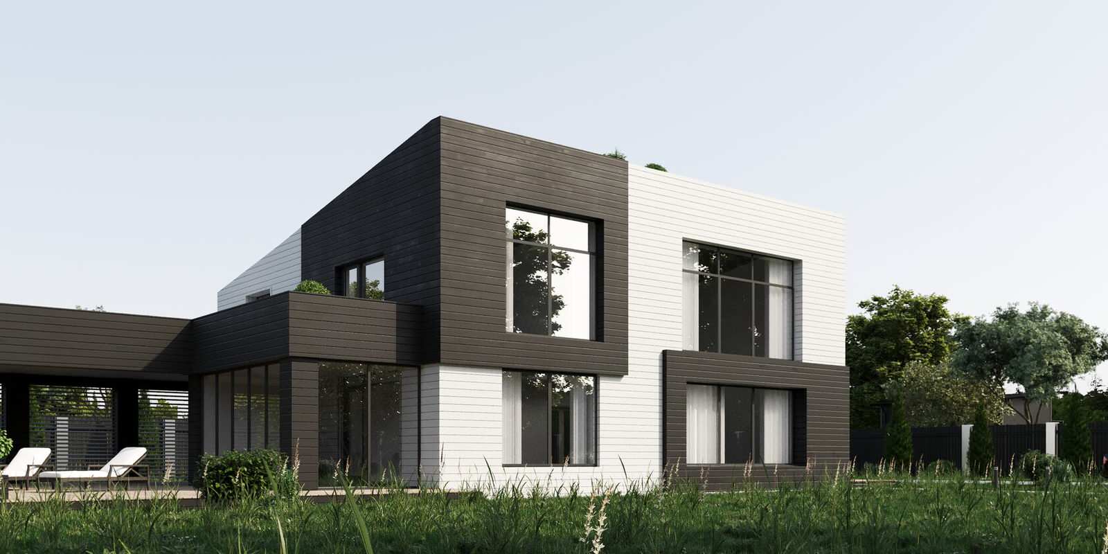 Дом с односкатной кровлей, г.Иваново