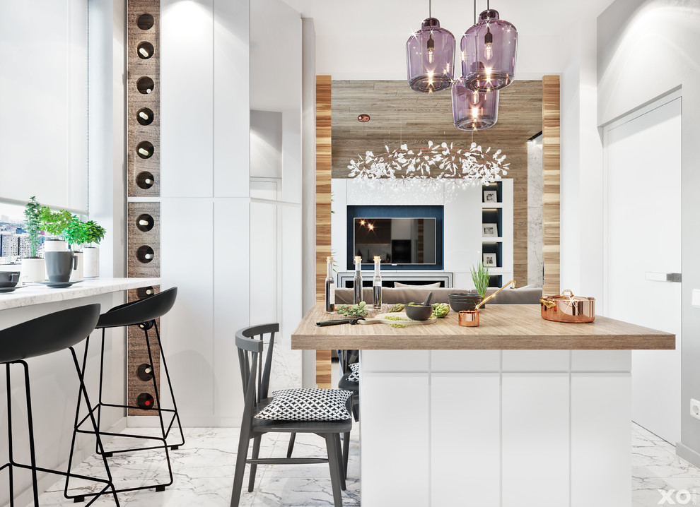 Eco-minimalism in 104 m2