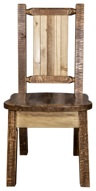 Rustic Side Chairs Homestead Collection Side Chair - Rustic - Dining Chairs - by Montana ...