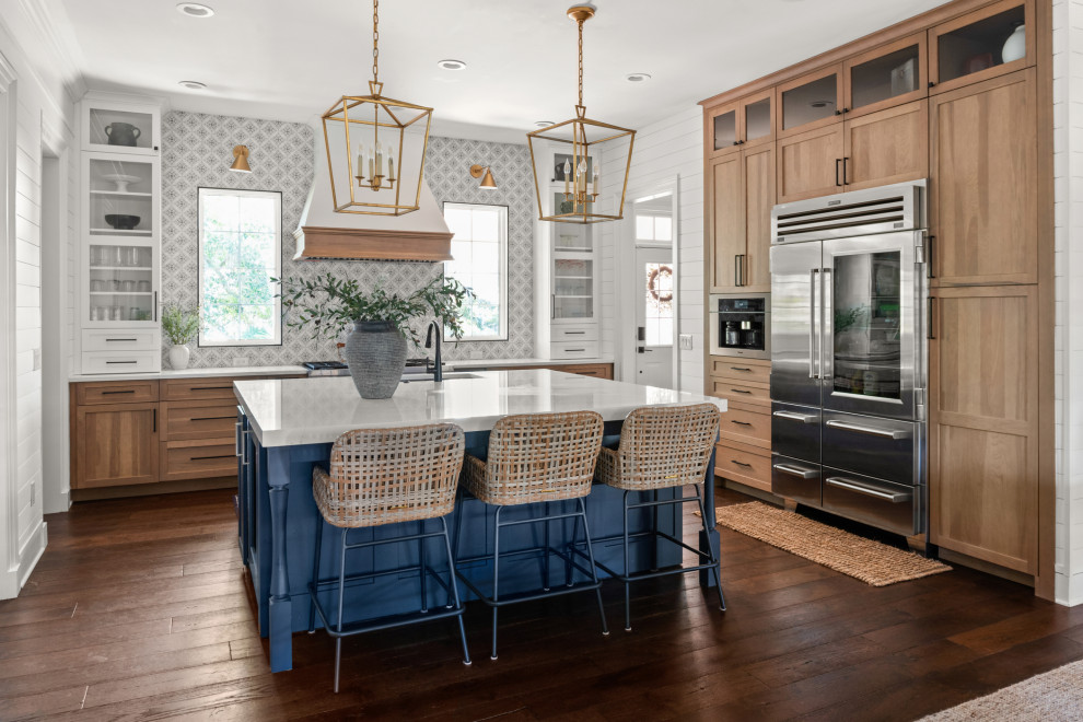 Charming Tampa Home Remodel - Beach Style - Kitchen - Tampa - by S&W ...