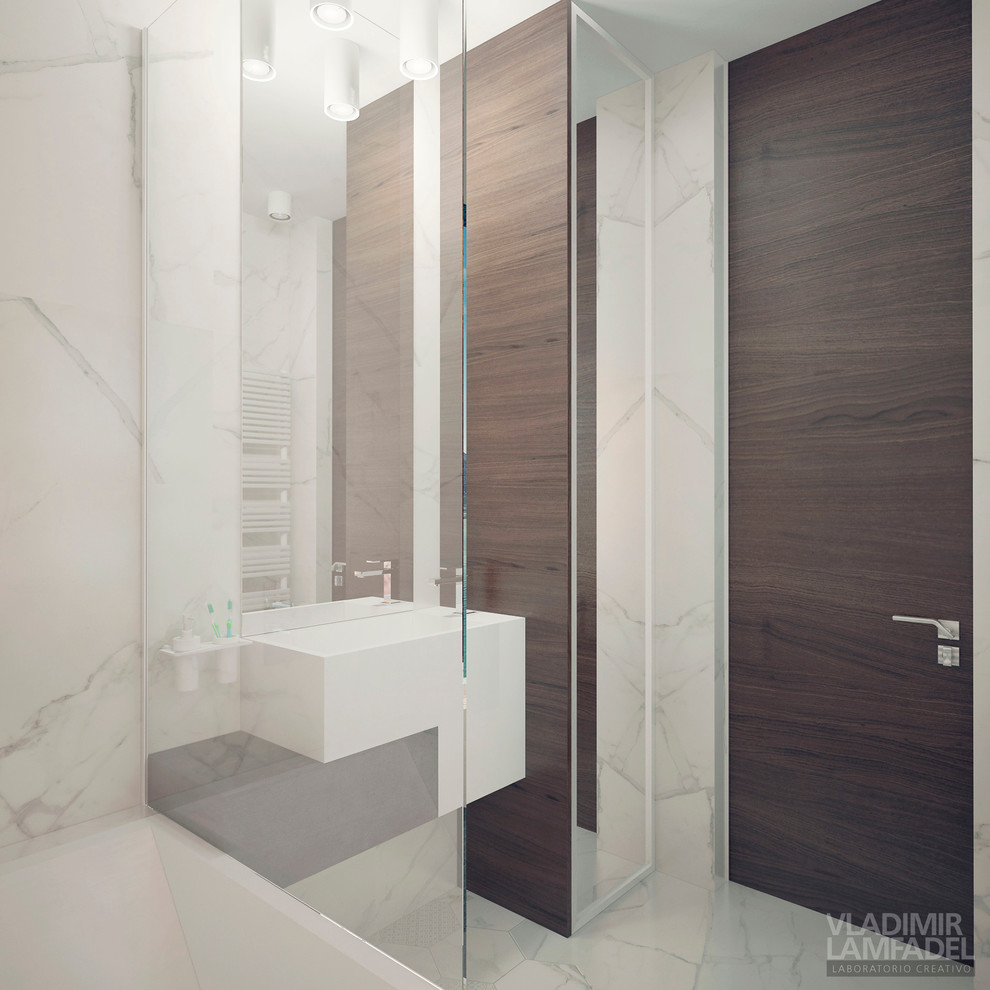 Uno mattina nebbiosa a Milano