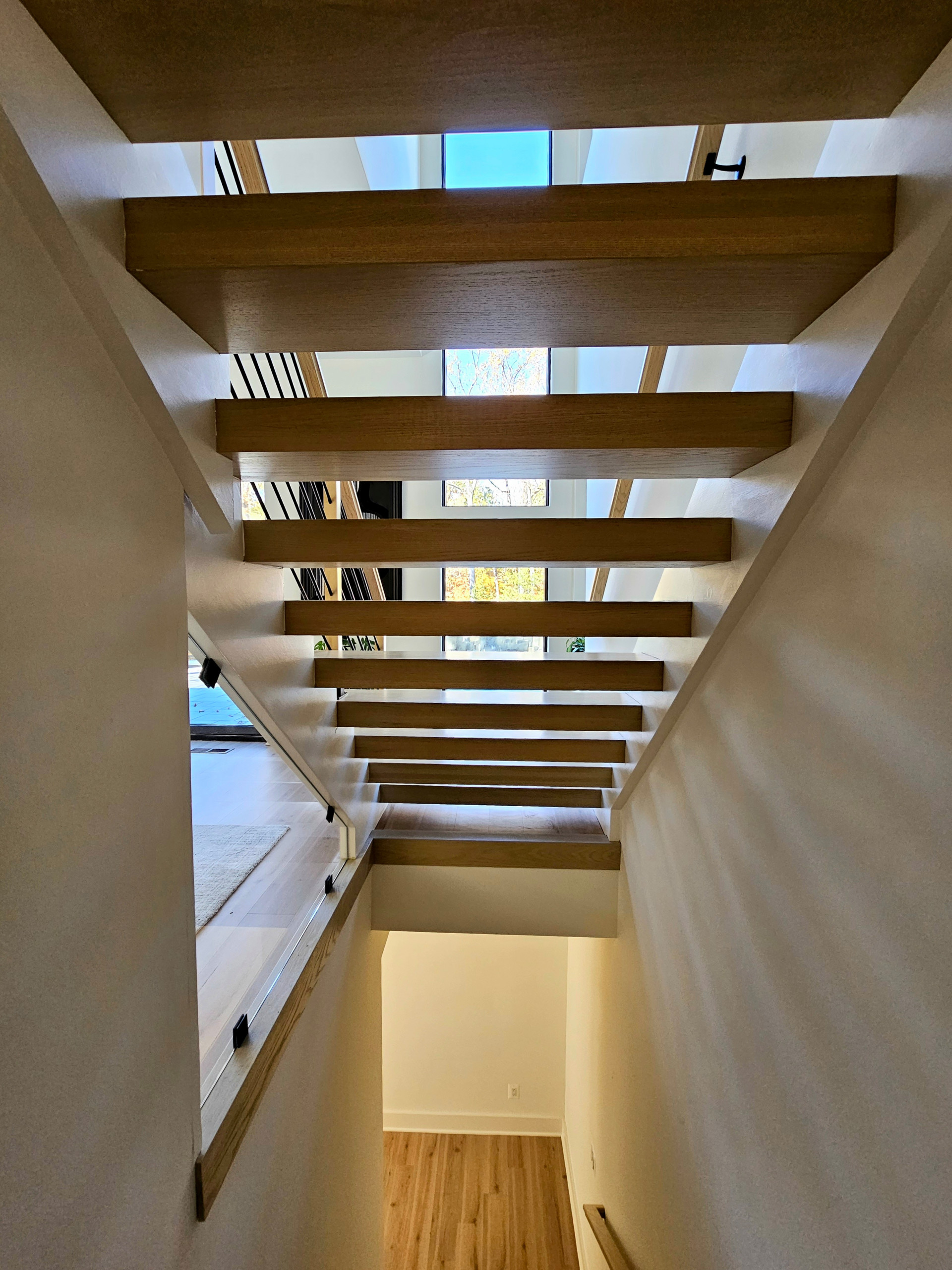 111_Open-Rise Stair with a Stunning Pool View, Great Falls, VA 22066