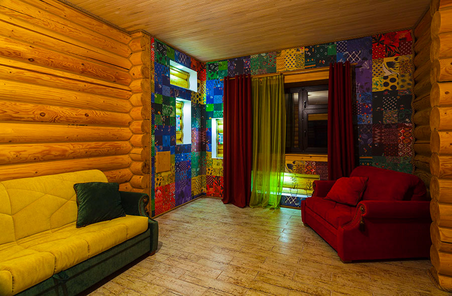 Яркий дизайн дома в Завидово