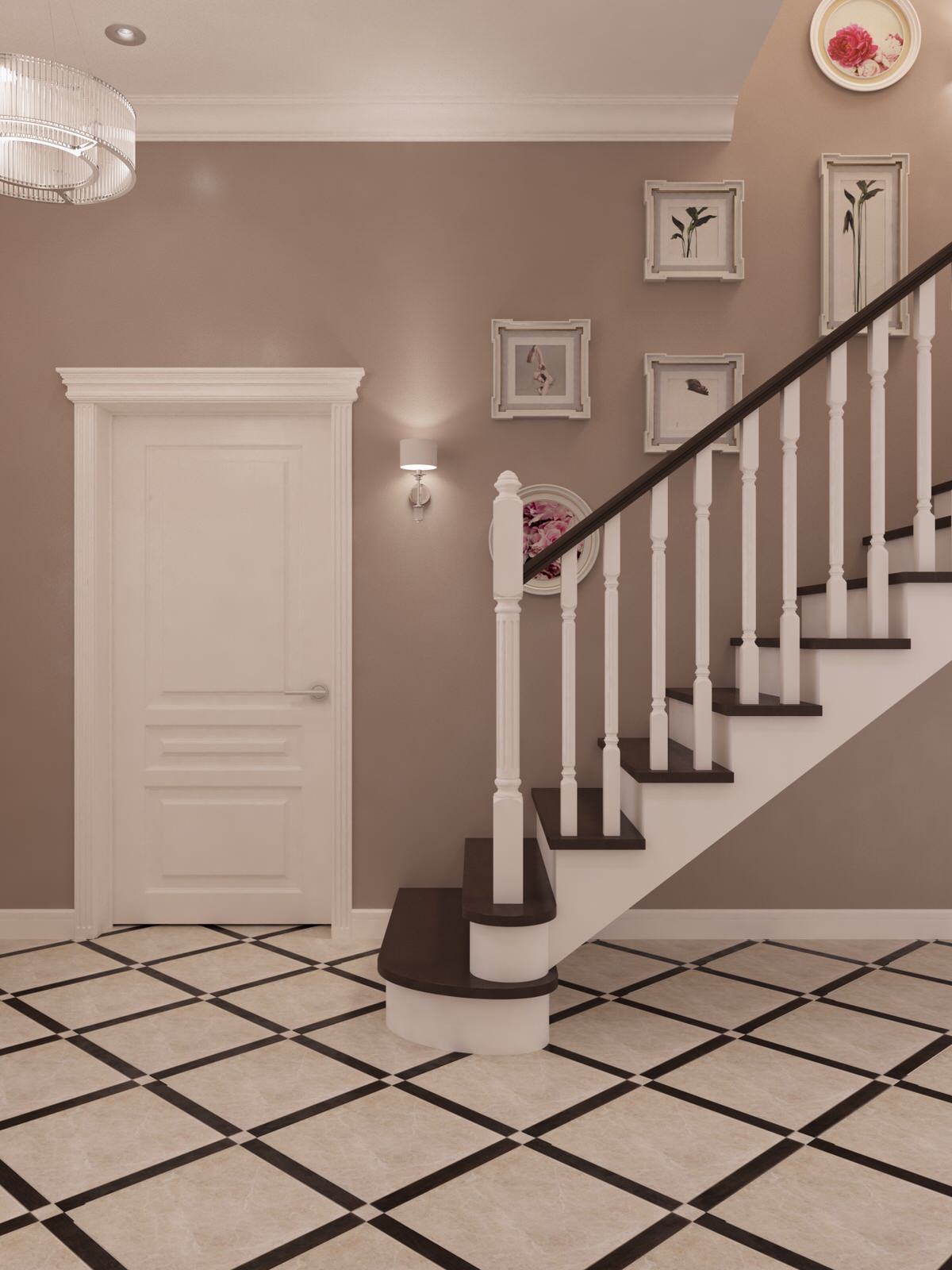 Дизайн 2-х этажного коттеджа в пос.Старокучергановка