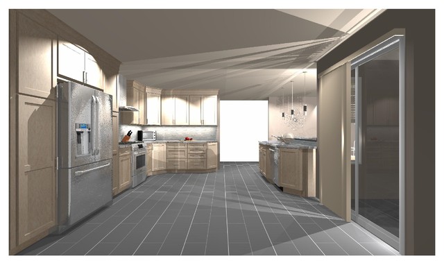 Creative Kitchen Solutions transitional-rendering