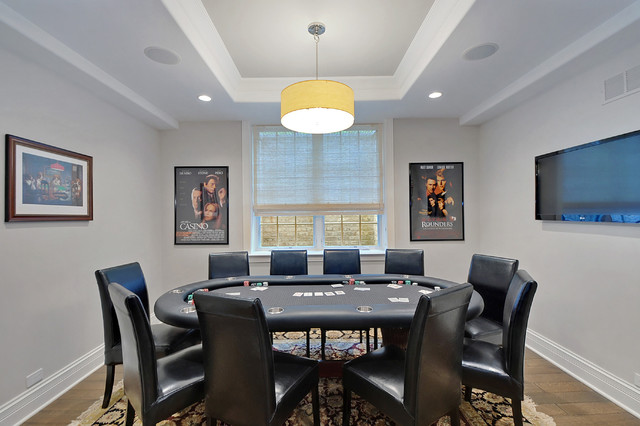 Custom Home klassisch-modern-wohnzimmer