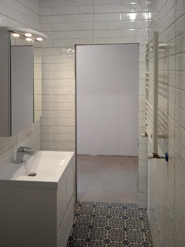 Два санузла из одного в новостройке