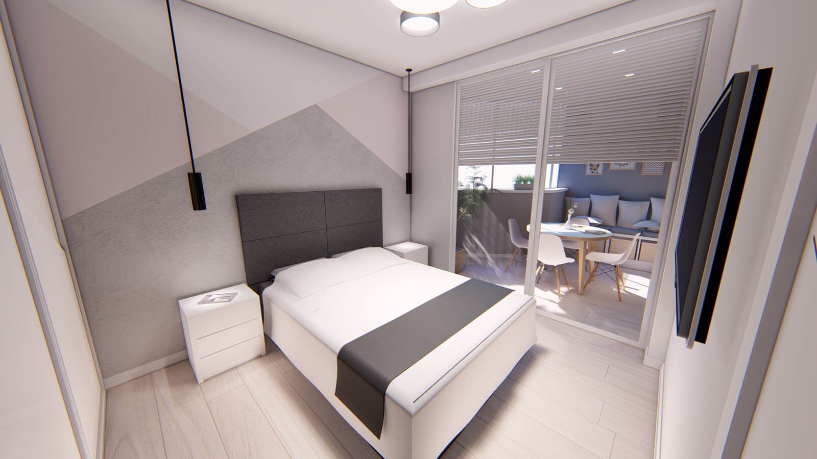 Дизайн-проект квартиры ЖК "Атмосфера"