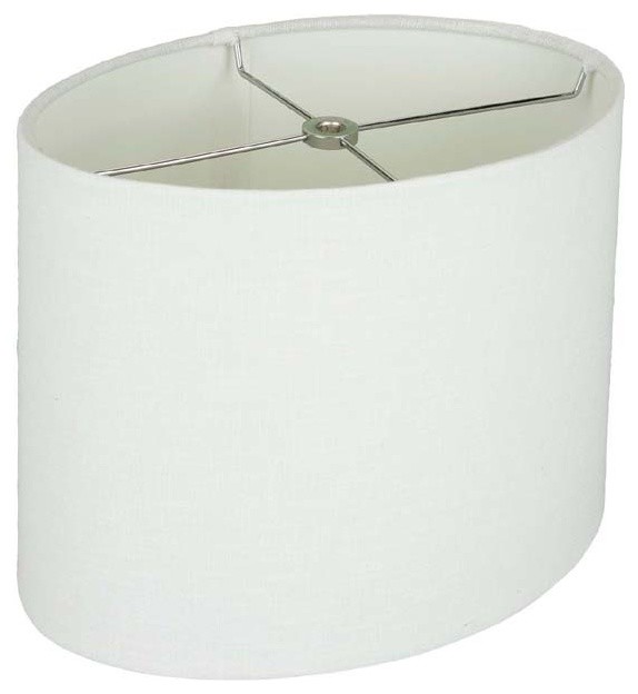 Savannah Linen Drum Shade White Lamp Shades By Monter Lite Savannah Linen Drum Shade White 10