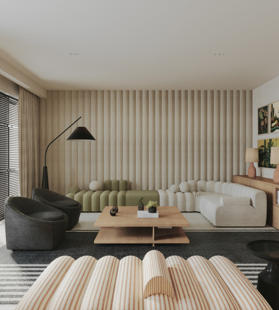 Квартира с элементами этно