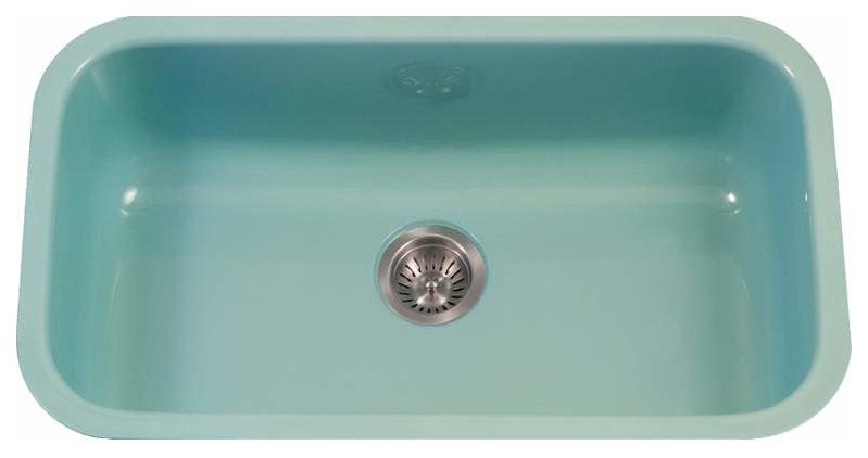 Houzer PCG-3600 Porcela 30-9/10" Single Basin Undermount - Mint