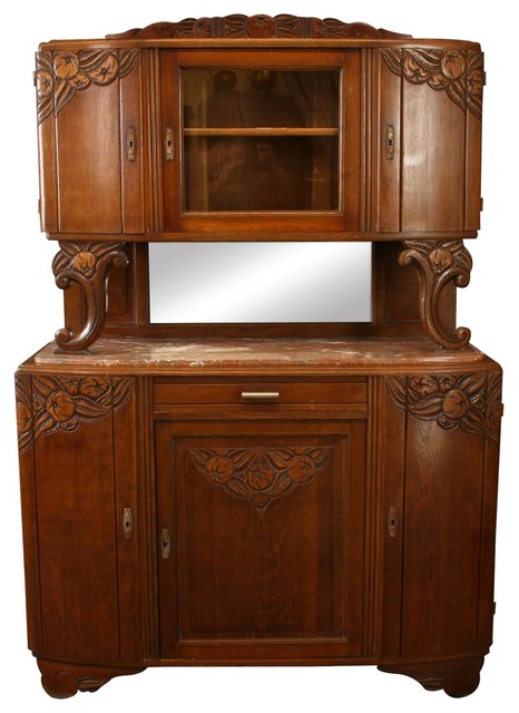 Consigned 1920 Buffet French Art Deco Carved Fruit Midcentury Consigned 1920 Buffet French Art Deco Carved Fruit
