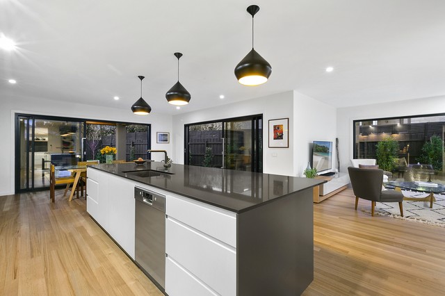 Mornington 2 - Duplex Development contemporary-kitchen