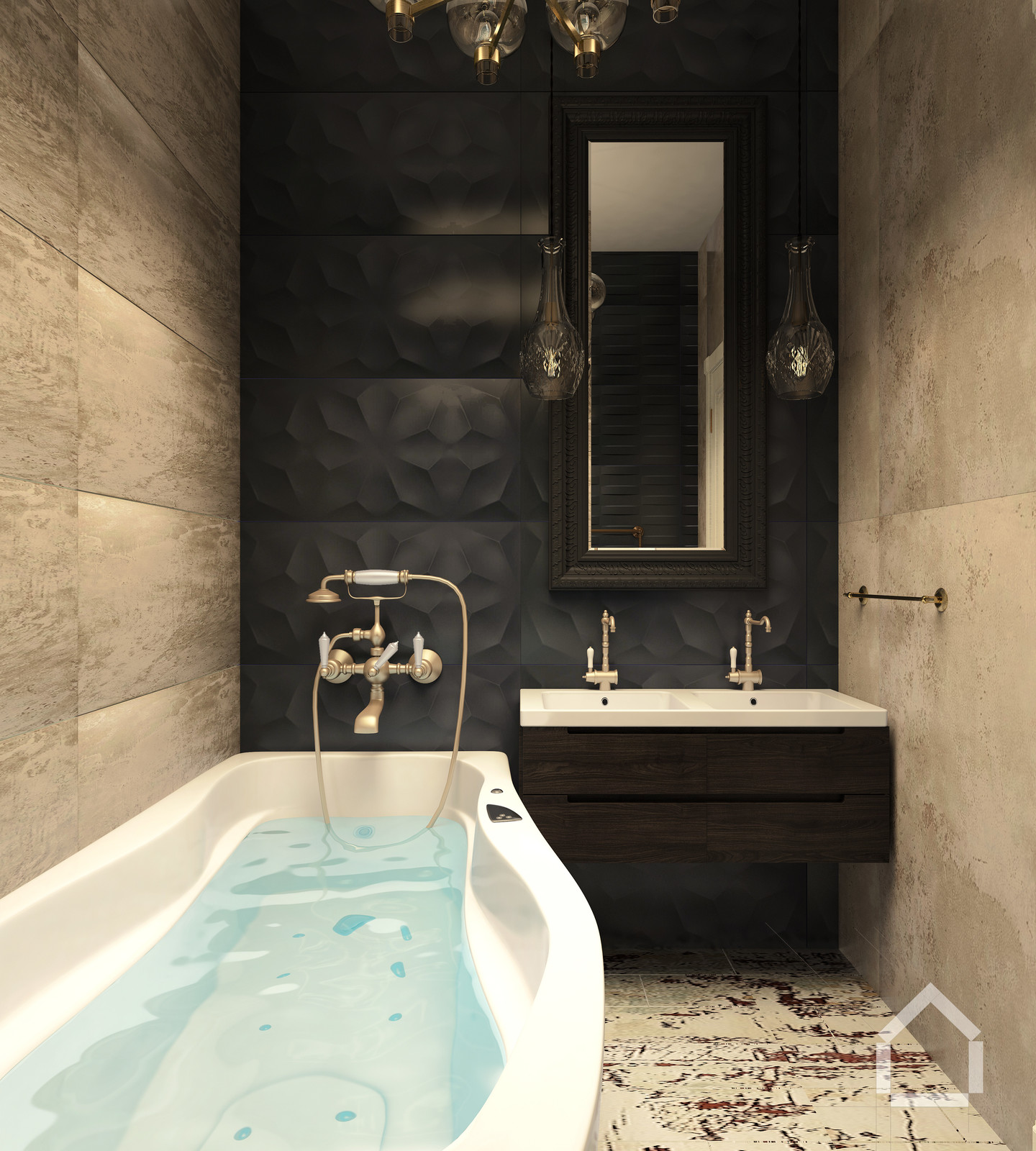 Маленький санузел в 3-х комнатной квартире Санкт-Петербург