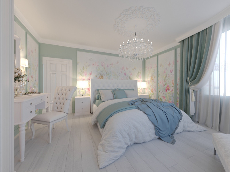 Легкий, воздушный интерьер квартиры в Москве