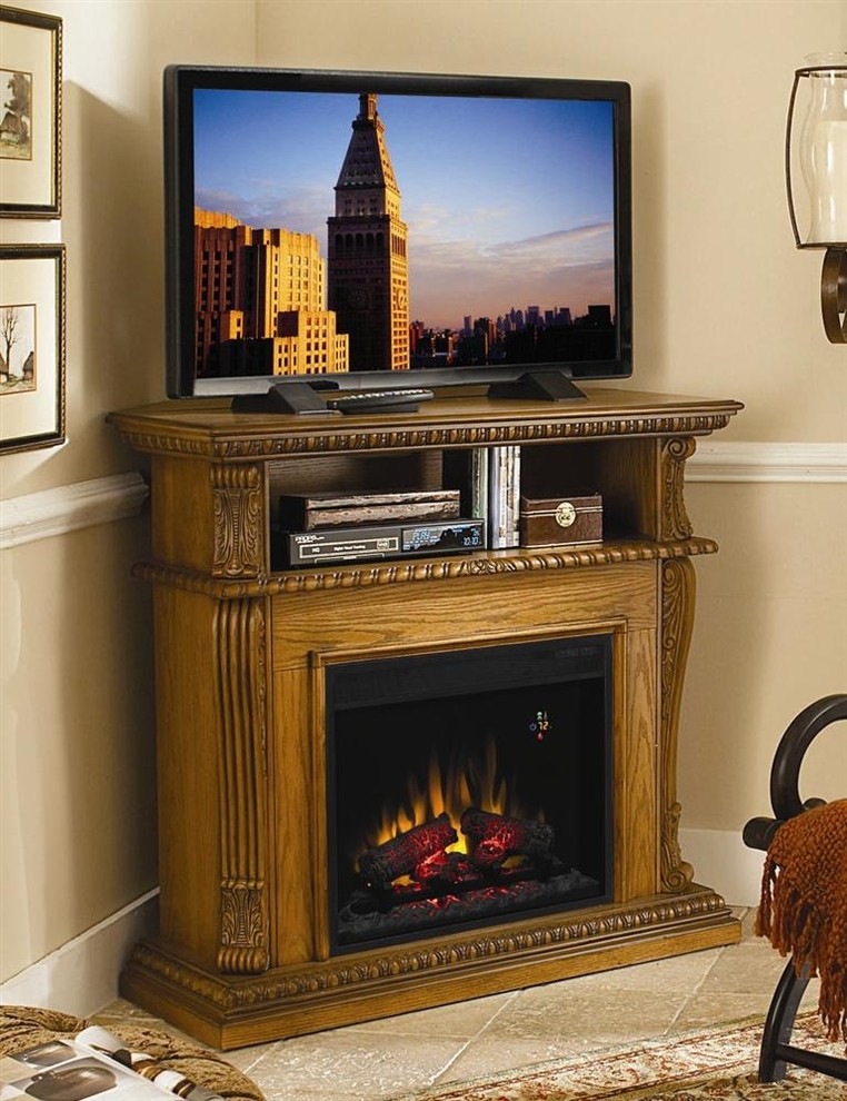 Corinth Home Theater Electric Fireplace (Vint