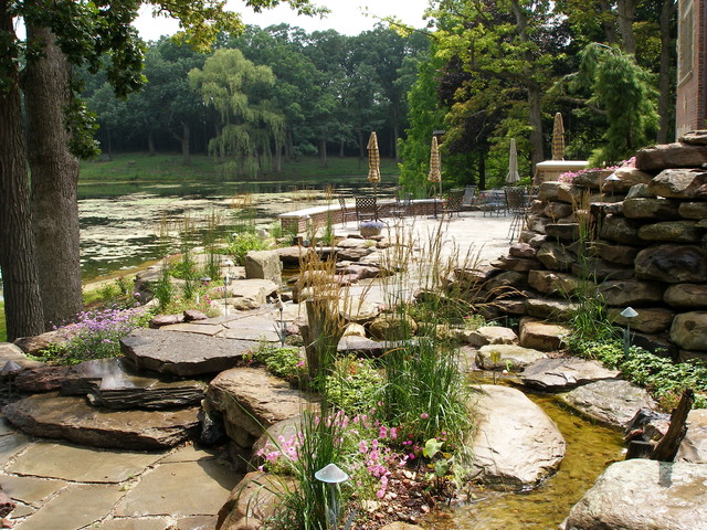 Water Feature traditional-garden
