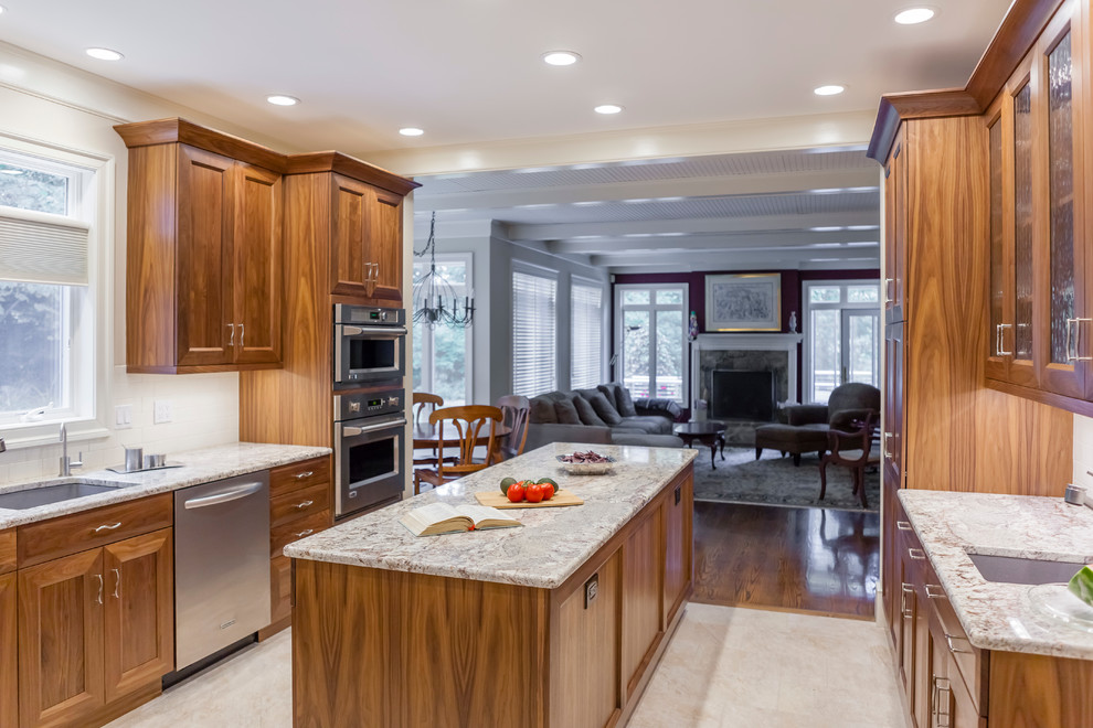 Kitchen - transitional kitchen idea in Baltimore