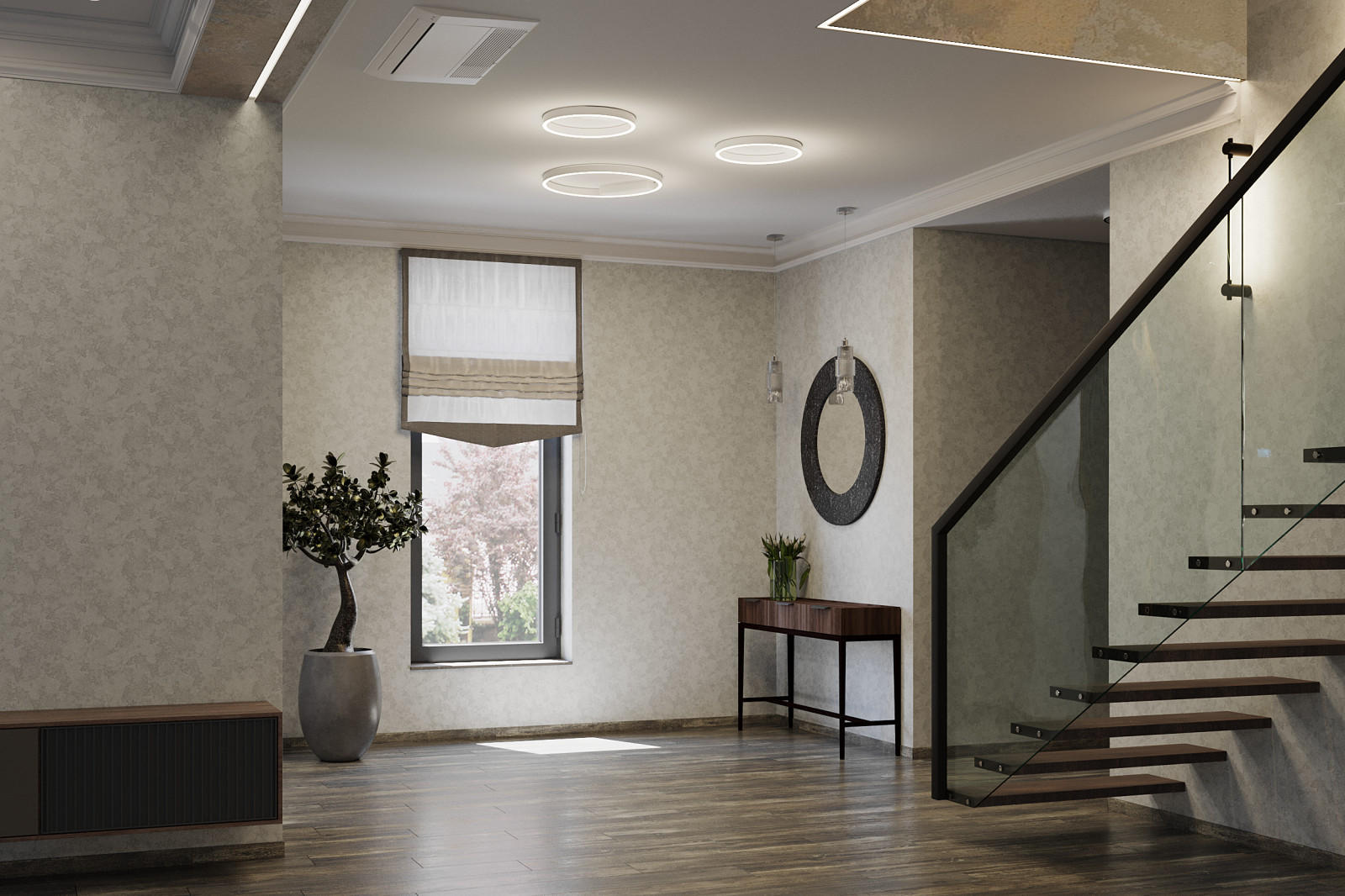 Минималистичный интерьер частного дома