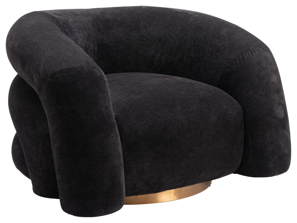 Havn Accent Chair Black - Modern - Armchairs And Accent Chairs - by Zuo ...