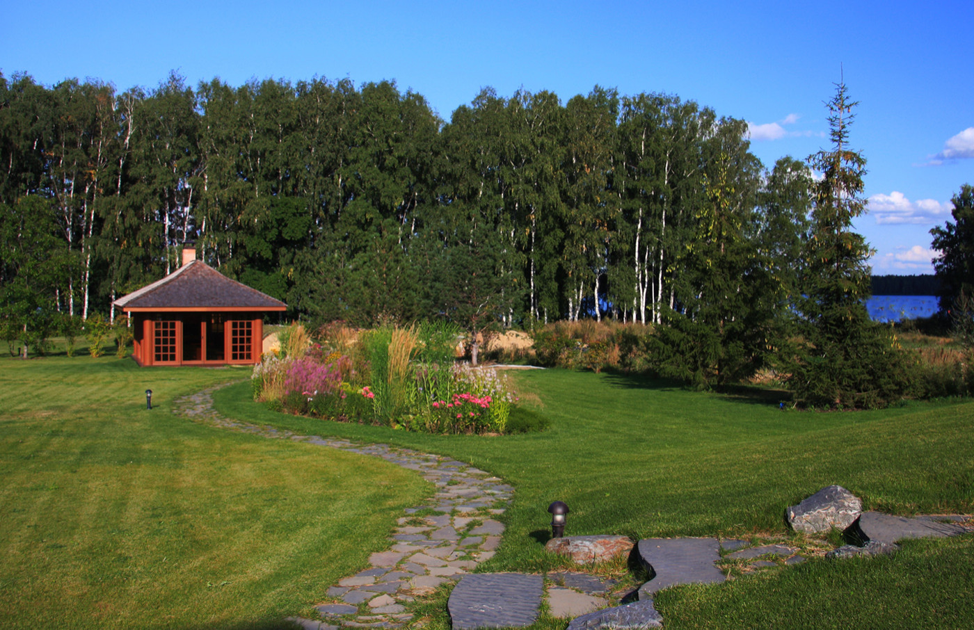 японский павильон и сад
