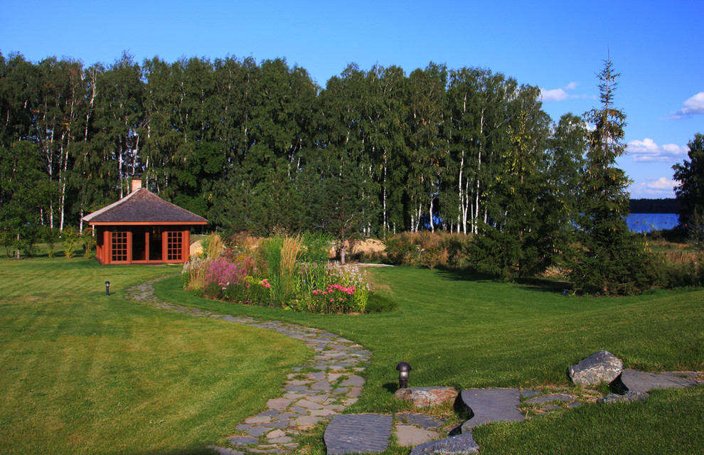 японский павильон и сад