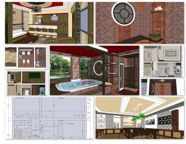 Пример интерьерного проекта