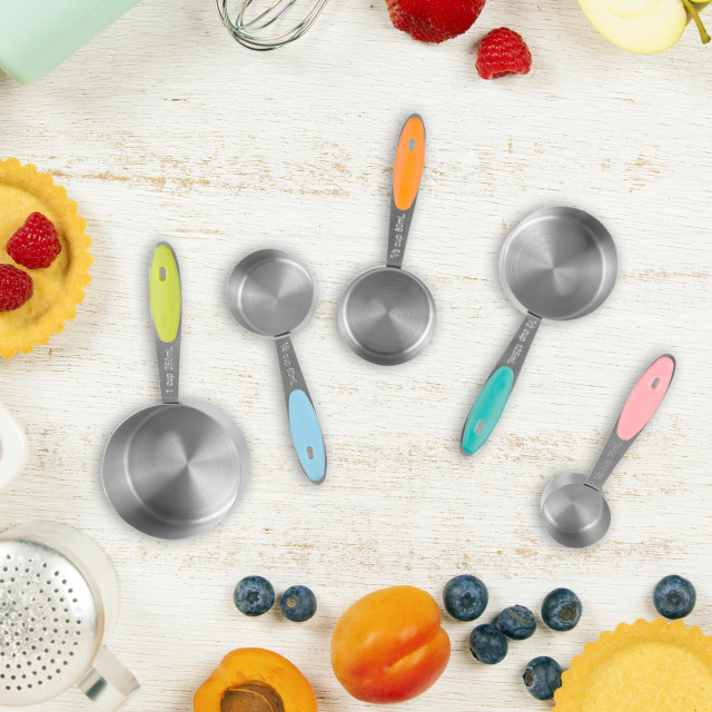 Cuphuzz 5-Piece Measuring Cups Set for Baking and Cooking - Modern - Measuring ...