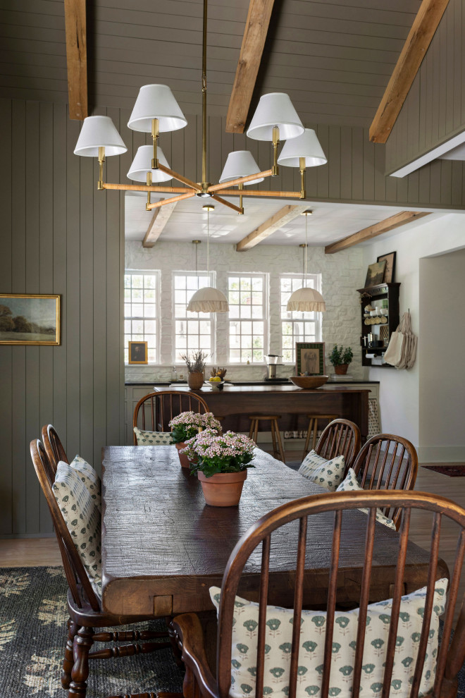 Elegant dining room photo in Nashville