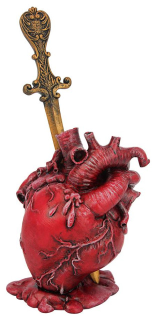 Design Toscano Edgar Allen Poe'S Tell-Tale Heart Sculpture