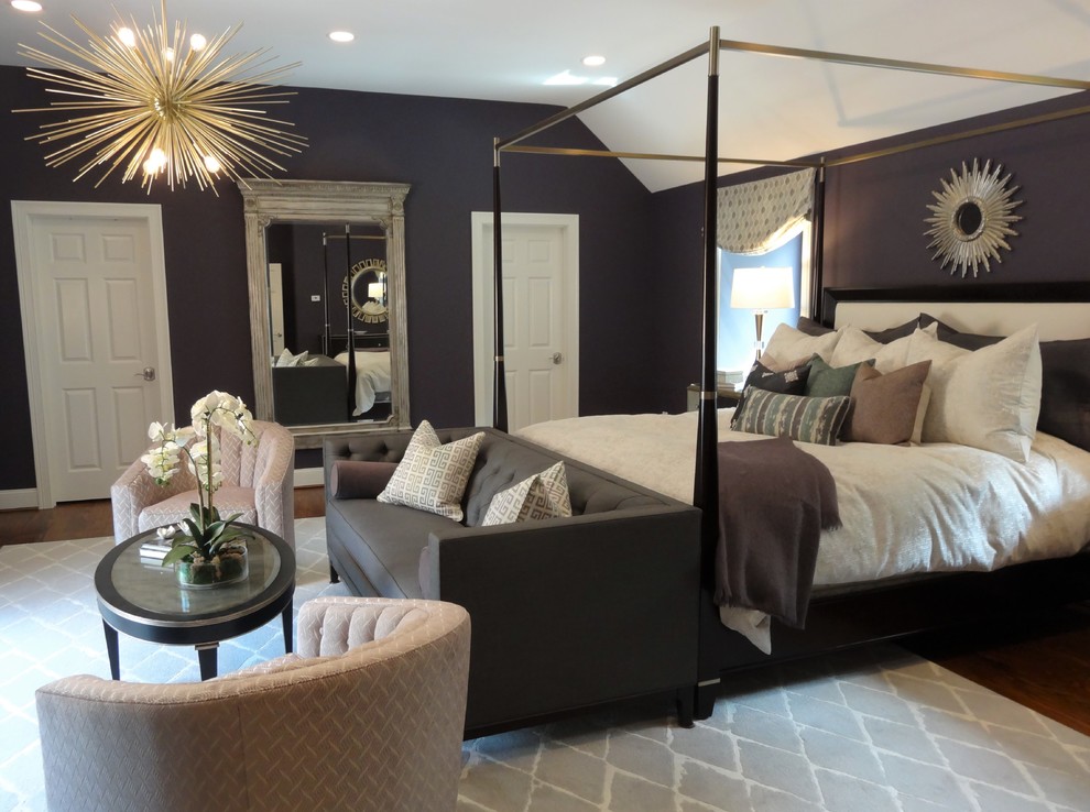 Master bedroom suite