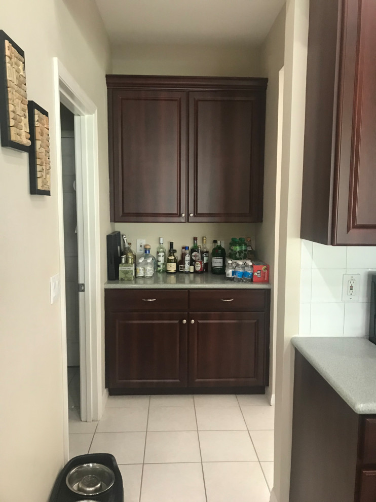 Transitional home design photo in Orlando